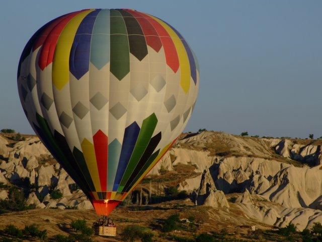 early morning ballooning