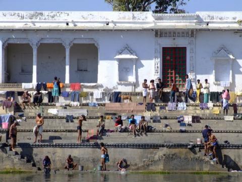 washing in Udaipur