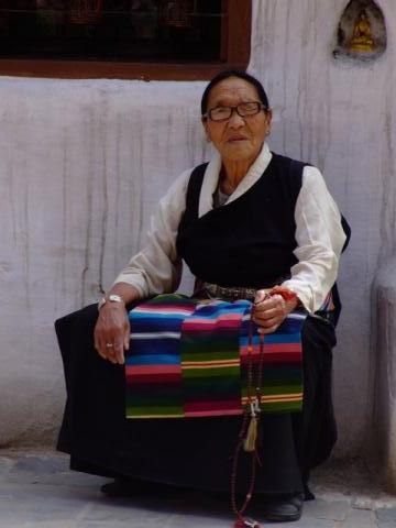 a lady from Tibet