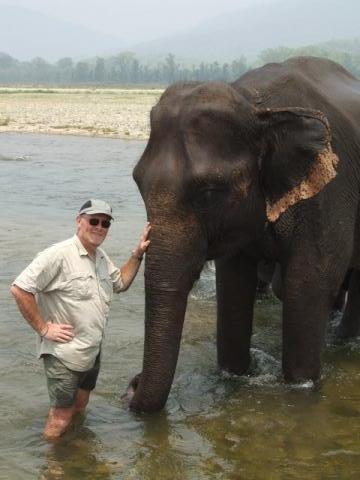 My Dad (on the left)