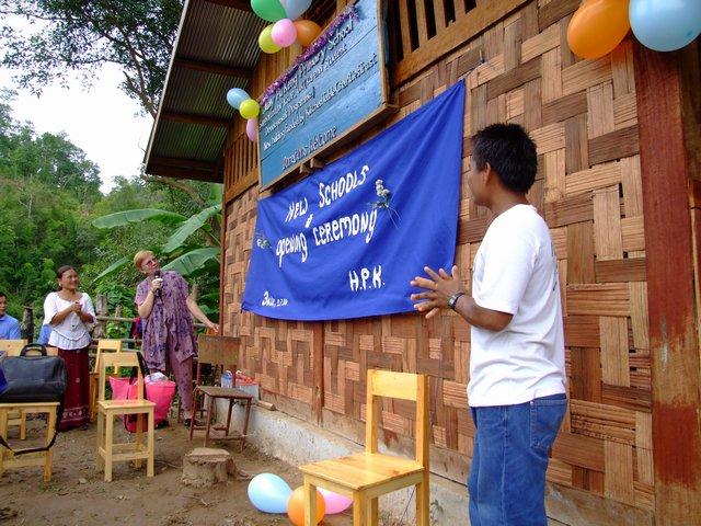opening of the school