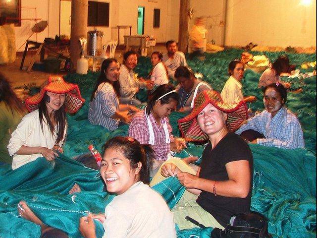 I can make fishing-nets me!