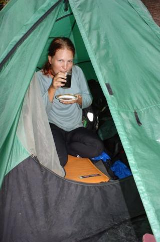 b'day morning, coffee 'in bed'