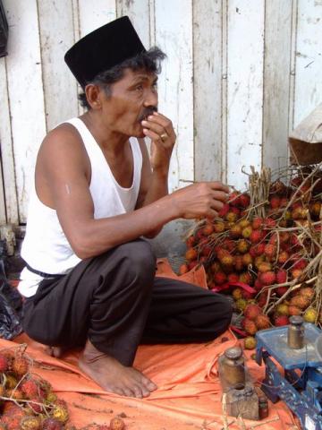Rambutan man