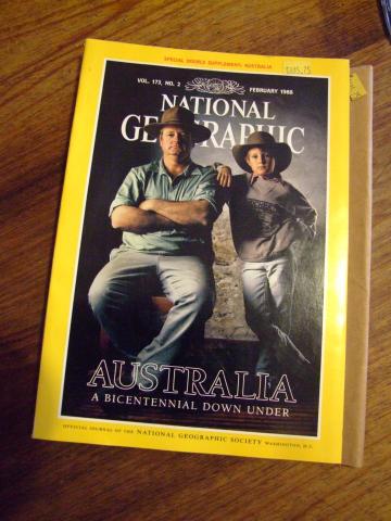 Sandy & son on the cover