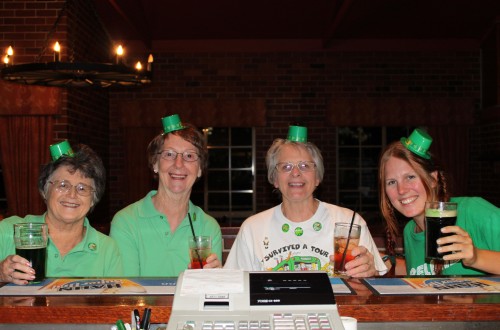 St Patricks-day with my Grannies