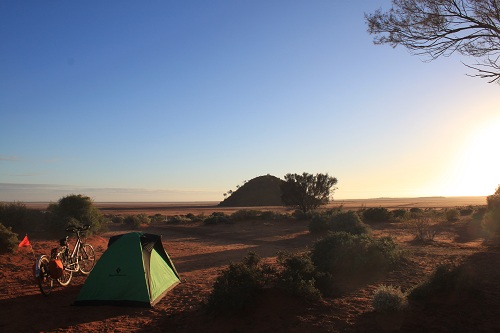 My camp at Laka Ballard