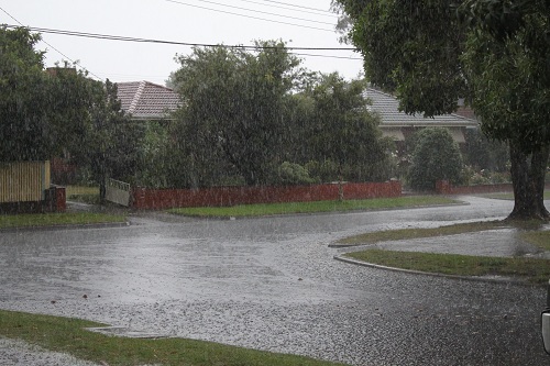 rain in Melbourne