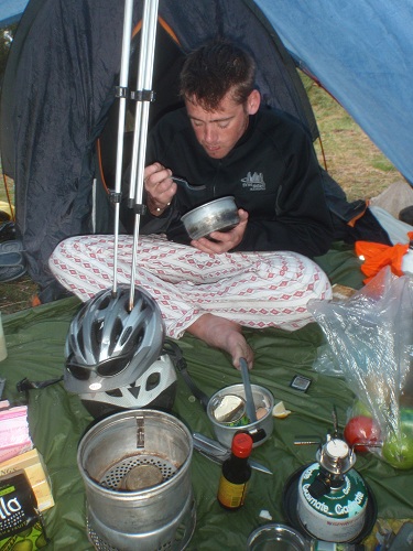 In our dry-camp construction