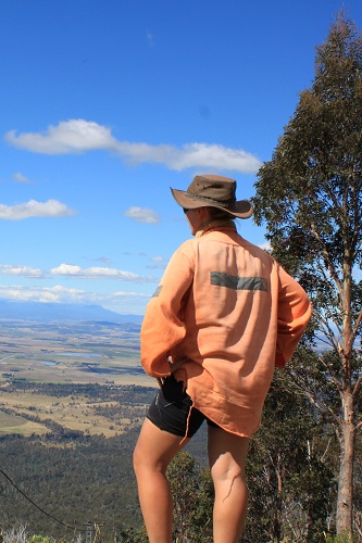 View on the Poitina-road