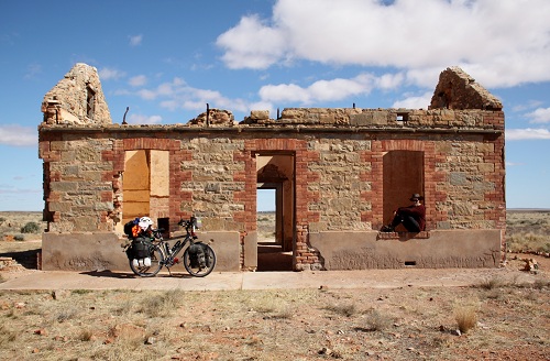 One of the old railway sidings