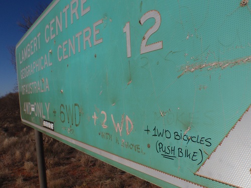 The way to the centre...