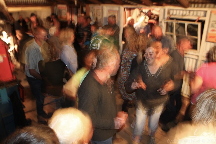 Dance in the woolshed