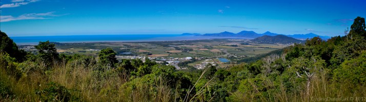View from the road upto Karanga