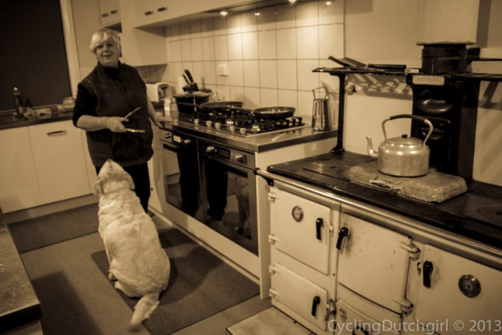 With Annie in the Kitchen