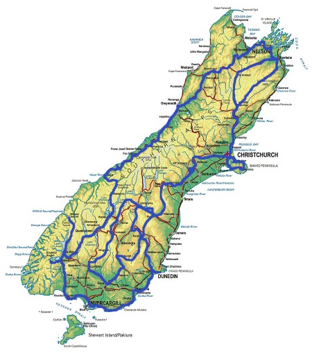 South Island Route