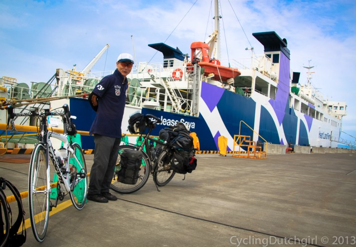 The man and the bikes