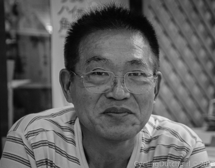 I camped in his shack