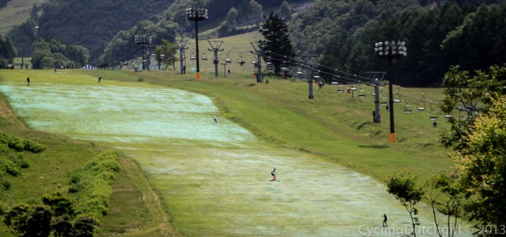 Mid Summer ski field