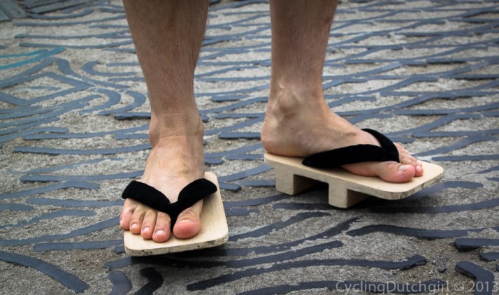 And you think we're funny with our wooden shoes...