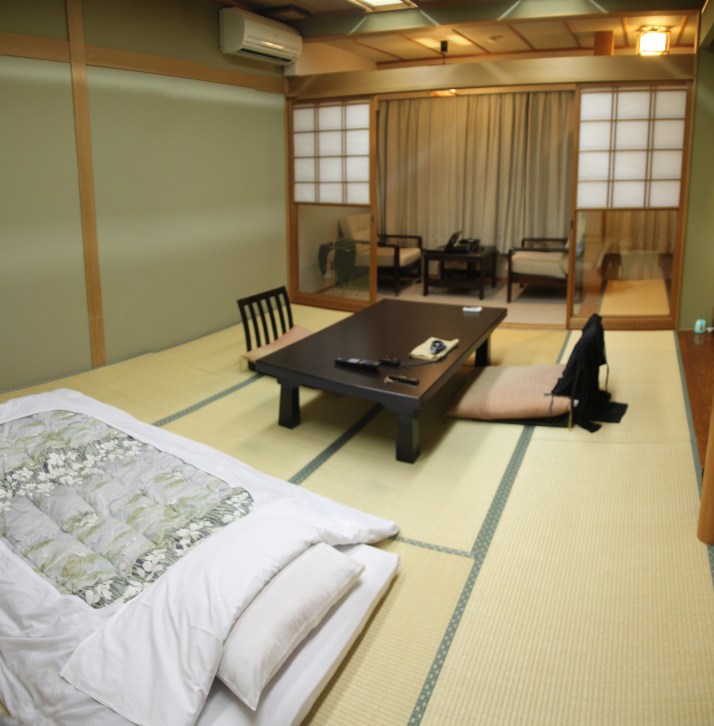 my room in the Ryokan