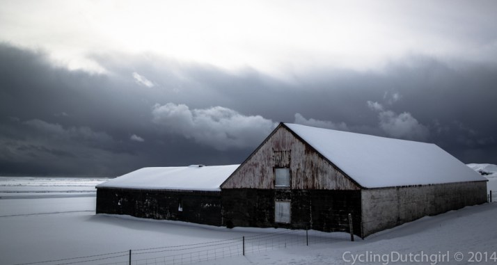 dark clouds rolling in