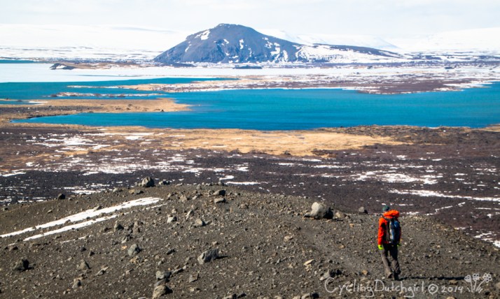 on top off Hverfjall
