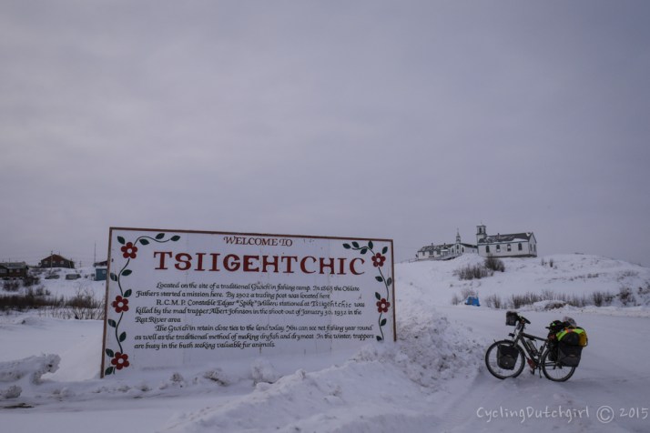 Leaving Tsiigehtchic