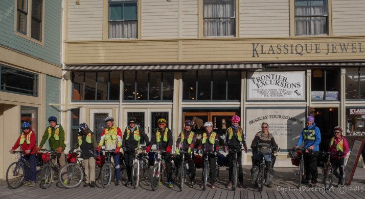 Bicycle touring with the whole class!