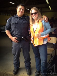 me and the handsome conservation officer