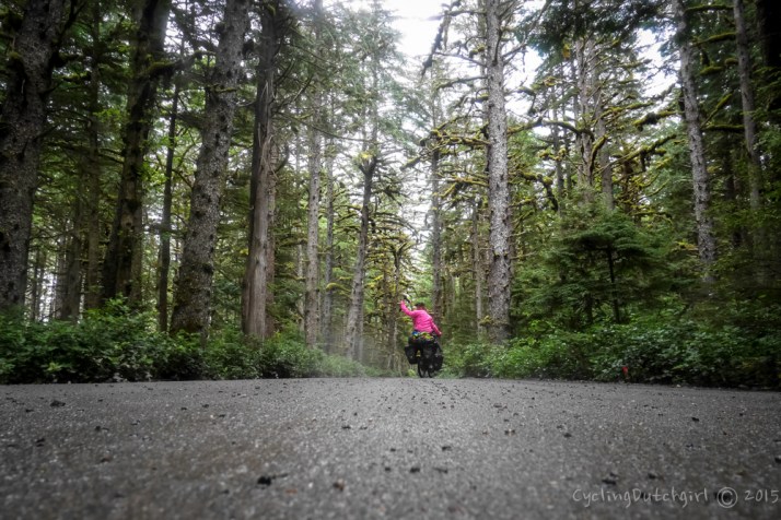 North on a rainy day