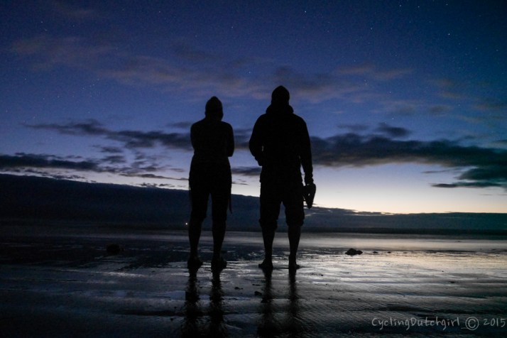 Watching the meteor shower