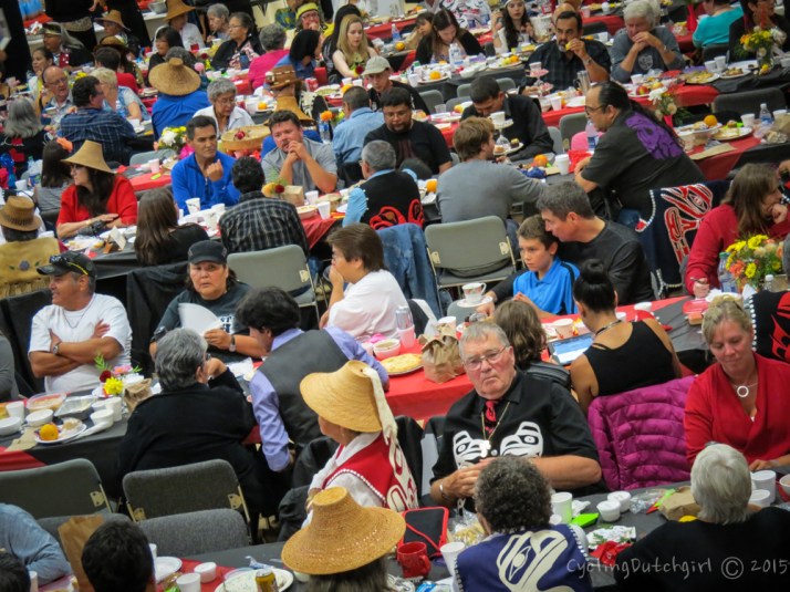 Busy at the Pot Latch