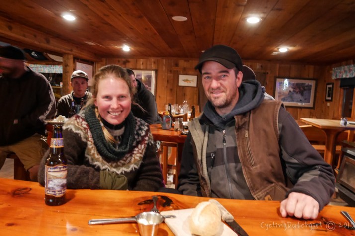 In the bar with Steve